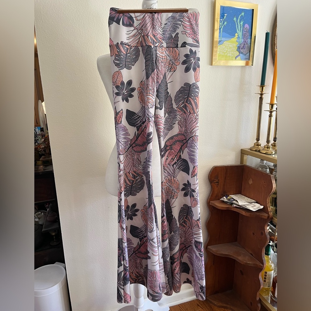 Brand NWT Floral Bell Pants from Free People